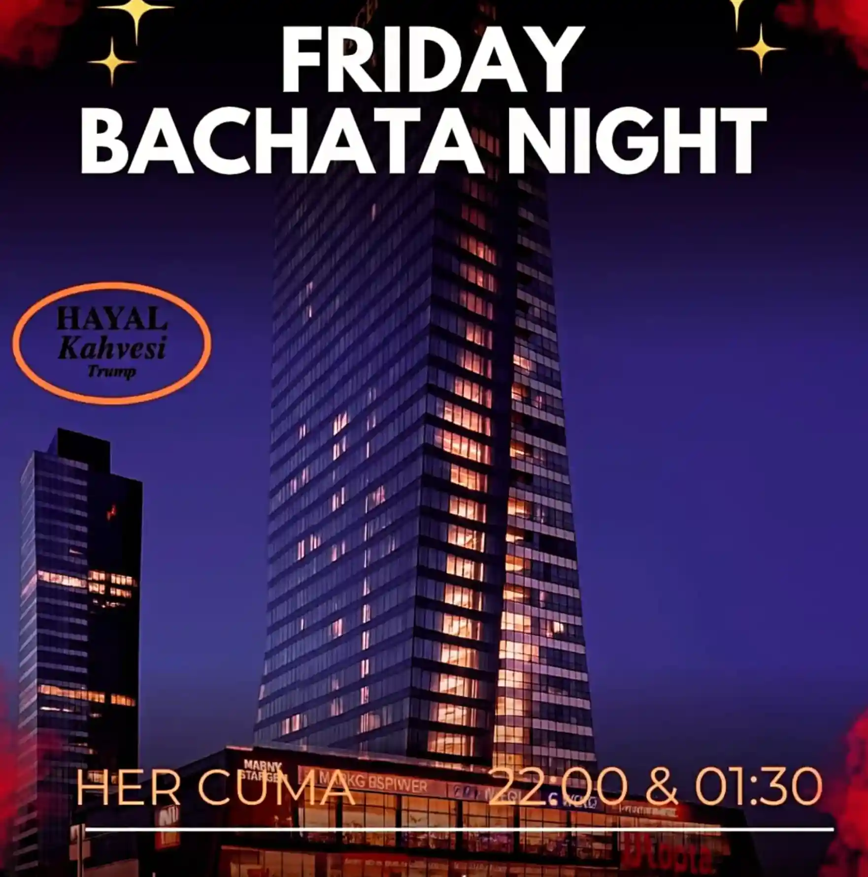 Istanbul Dance Night at Şişli, Istanbul — Bachata & Salsa & Kizomba